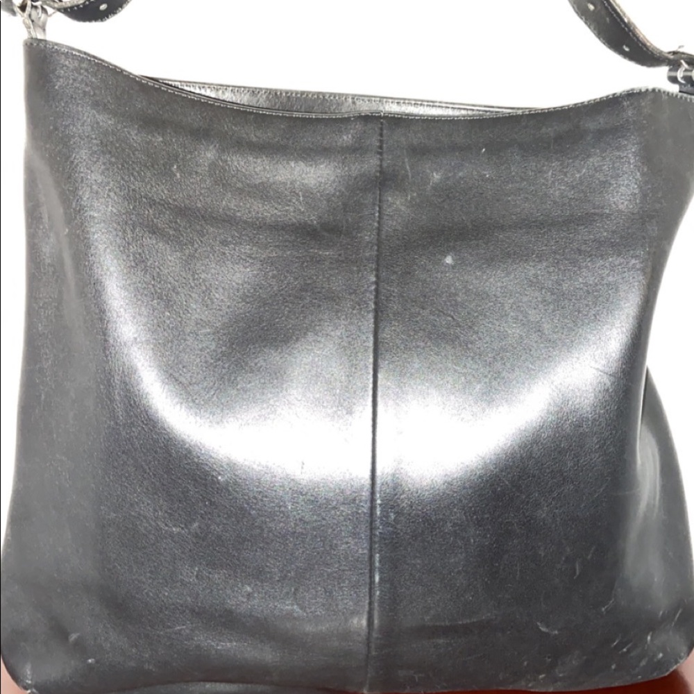 Vintage Coach black handbag